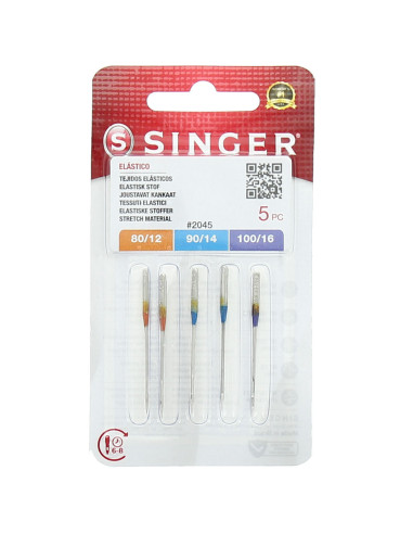 Agujas Singer stretch surtidas