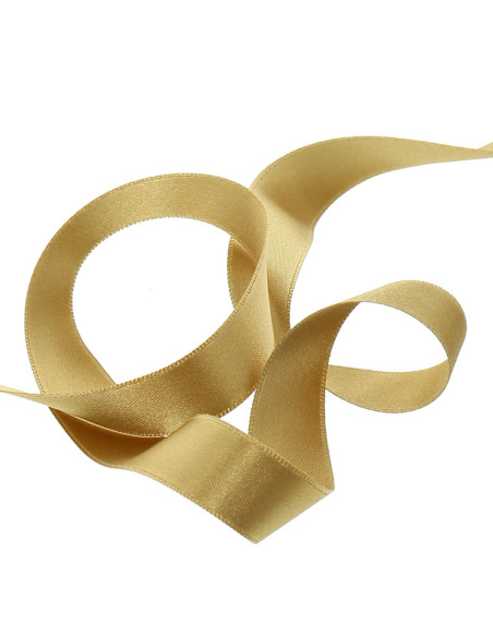 Cinta de satén - Beige dorado