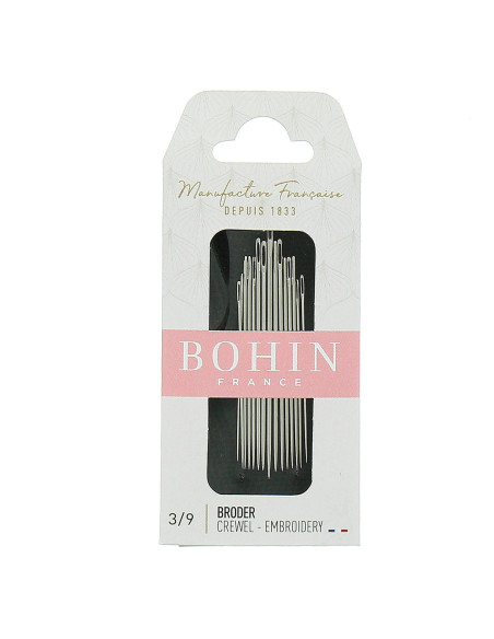 Agujas de bordado Bohin - Surtido 3/9