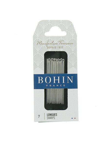 Agujas de costura corriente Bohin - N° 7