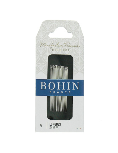 Agujas de costura corriente Bohin - N° 8