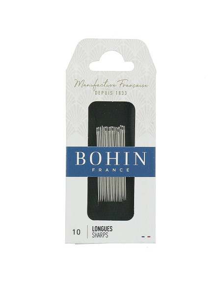 Agujas de costura corriente Bohin - N° 10