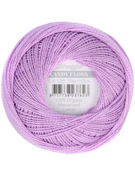 Ovillo de algodón perlé Scheepjes Candy Floss