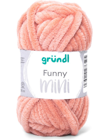 Fil chenille Funny Mini Gründl
