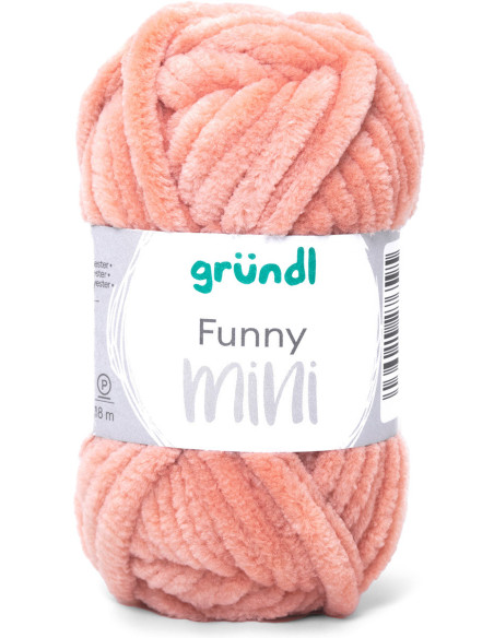 Fil chenille Funny Mini Gründl