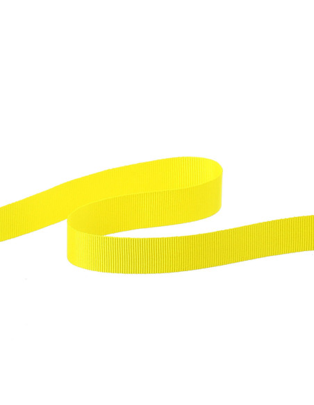 Cinta de grosgrain - Amarillo limón