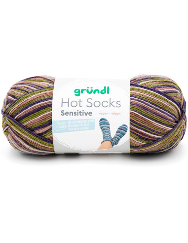Laine à chaussettes Hot Socks Sensitive Gründl