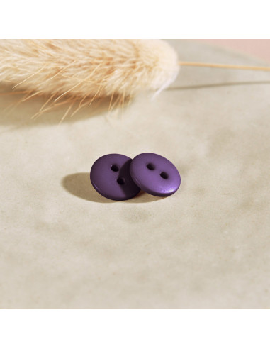 Botón Classic Mat - Majestic Purple