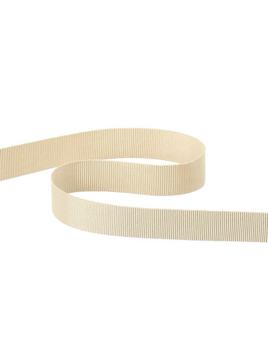 Cinta de grosgrain - Beige claro