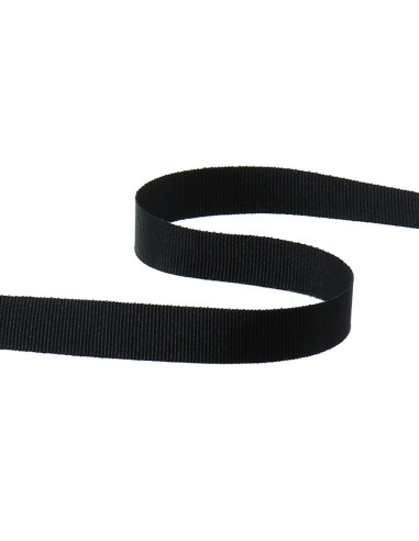 Cinta de grosgrain - Negro