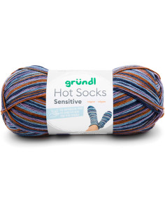 Lana para calcetines Hot Socks Sensitive Gründl 2