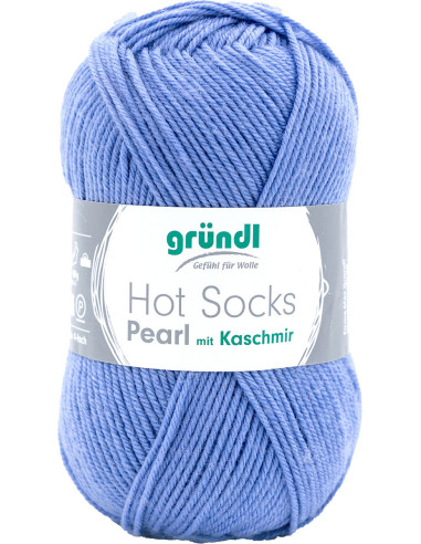 Laine à chaussettes Hot Socks Pearl uni Gründl