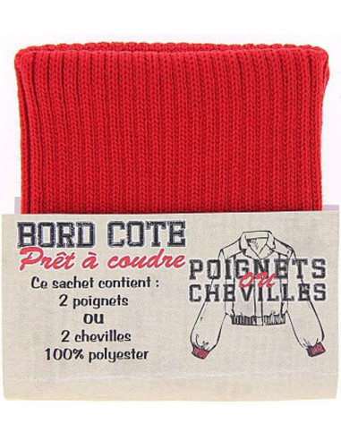 Bolsa de 2 puños de ribete - Rojo