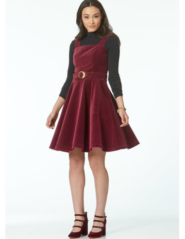 Patron de robes, ceinture, barboteuse et combinaison - McCall's 7626