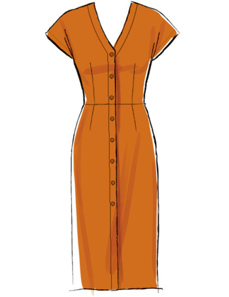 Patron de robes et ceinture - McCall's 7920