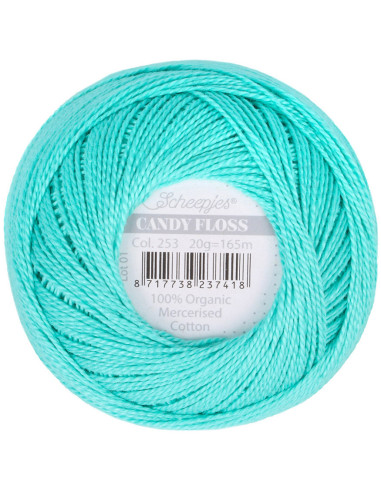 Ovillo de algodón perlé Scheepjes Candy Floss
