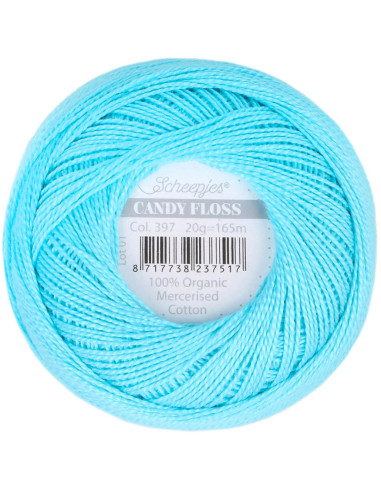 Ovillo de algodón perlé Scheepjes Candy Floss