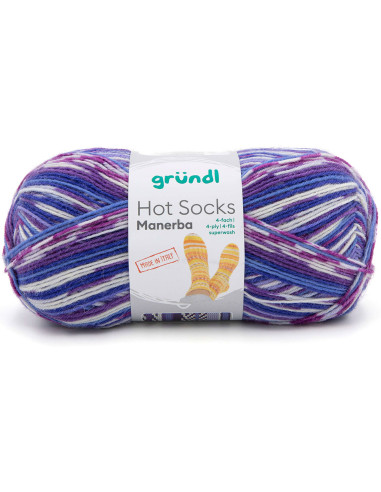 Laine à chaussettes Hot Socks Manerba Gründl
