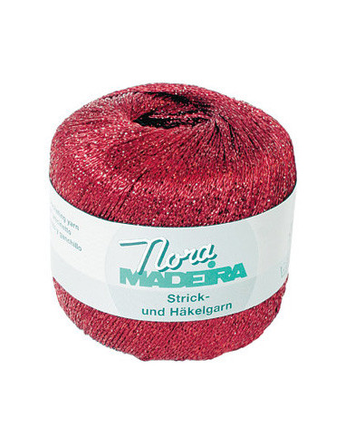 Coton crocheter métallisé Nora Madeira