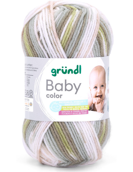 Fil layette Baby color Gründl