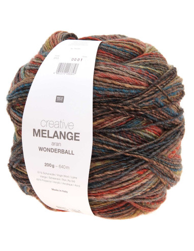 Laine Creative Melange Aran Wonderball Rico Design
