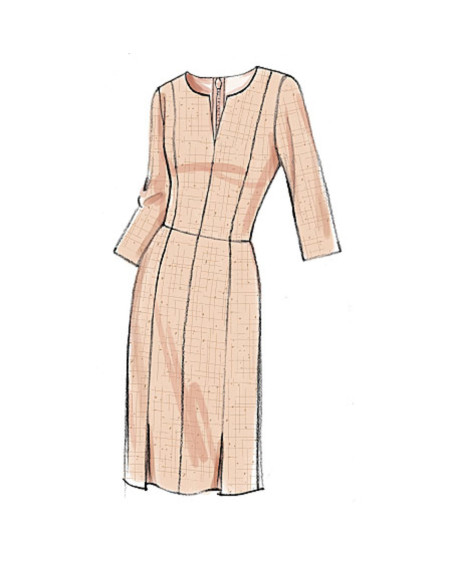 Patrón de vestido - Vogue 9167