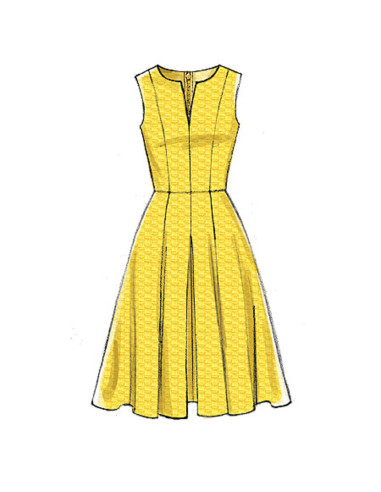 Patrón de vestido - Vogue 9167