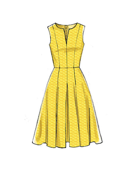 Patrón de vestido - Vogue 9167