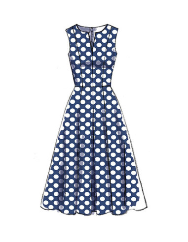 Patrón de vestido - Vogue 9167