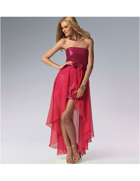 Patrón de vestidos y cinturón - McCall's 6838