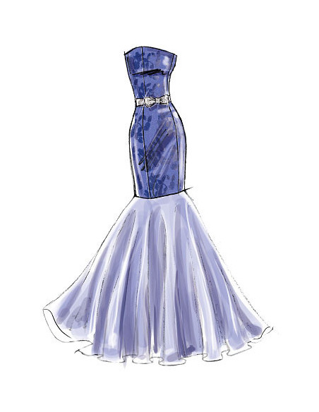 Patron de robes et ceinture - McCall's 6838