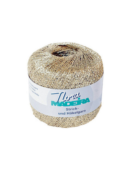 Coton crocheter métallisé Nora Madeira