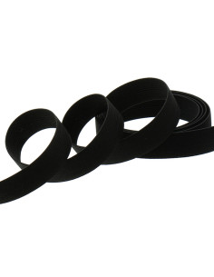 Pulsera de malla elástica negra
