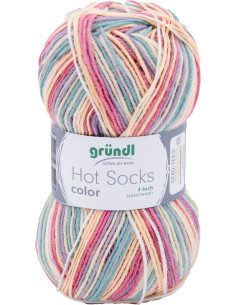Lana para calcetines Hot Socks color Gründl 2