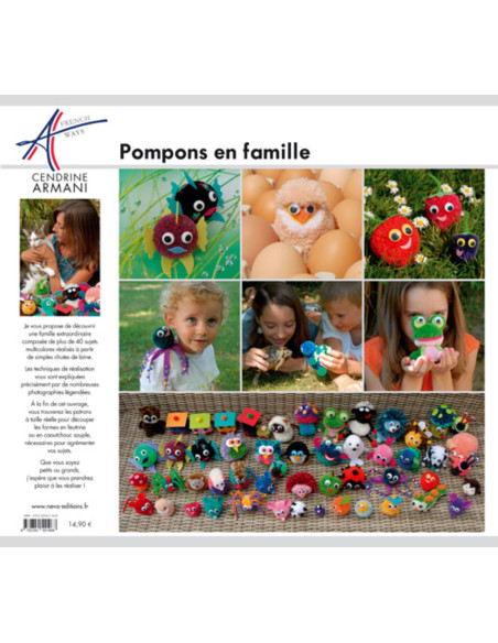 Libro de pompones en familia