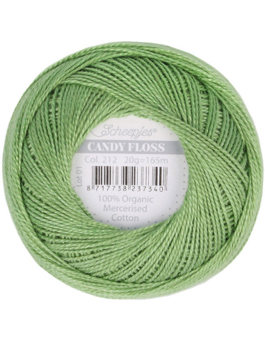 Ovillo de algodón perlé Scheepjes Candy Floss