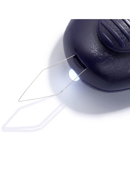 Enhebrador de agujas LED