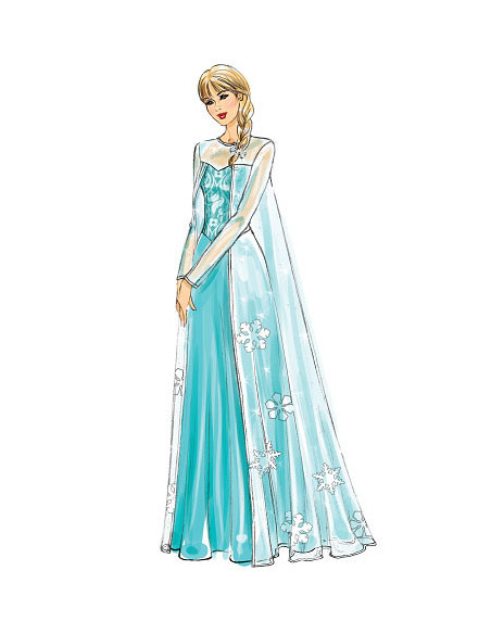 Patrón Reina de las Nieves - McCall's 7000