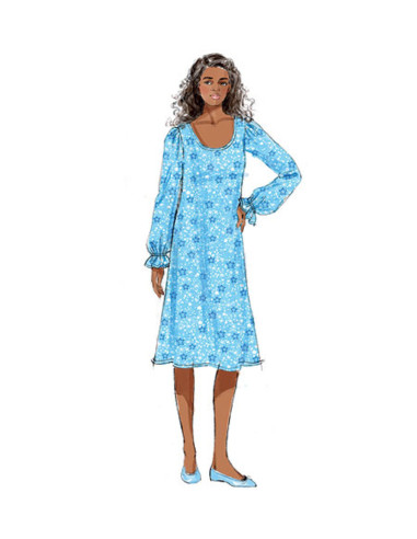 Patrón de blusa, vestido y pantalón - Butterick 5792