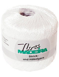 Hilo de crochet metalizado Nora Madeira 2