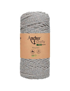 Algodón macramé reciclado Crafty Fine Metálico Anchor 2