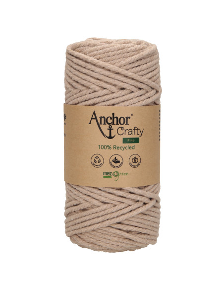 Algodón macramé reciclado Crafty Fine Anchor