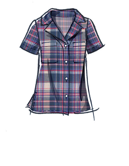 Patrón de blusas - McCall's 8067