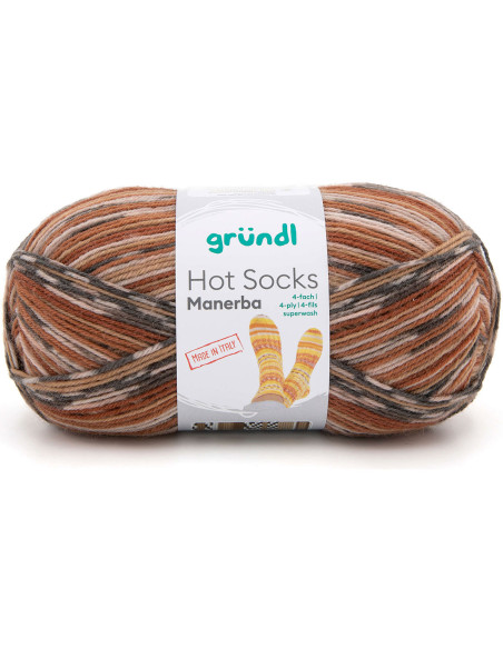Laine à chaussettes Hot Socks Manerba Gründl