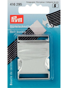 Hebilla de cinturón de metal 30 mm - Plata