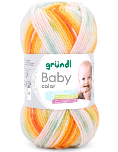 Fil layette Baby color Gründl