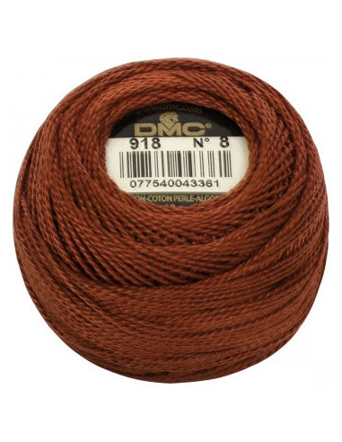 Bola de algodón perlé DMC n° 8