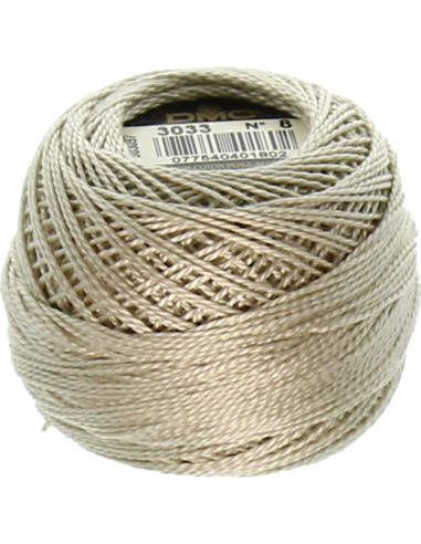 Bola de algodón perlé DMC n° 8