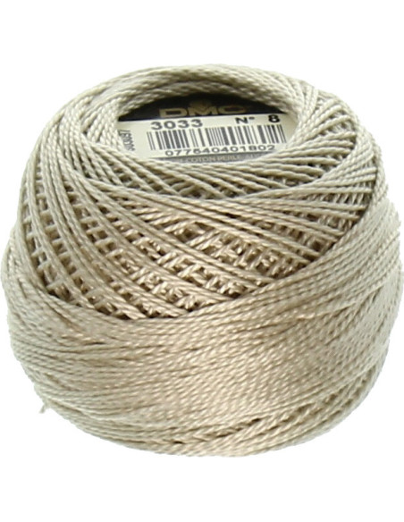 Bola de algodón perlé DMC n° 8