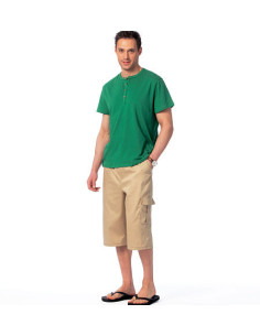 Patrón de camisetas sin mangas, camisetas y pantalones cortos - McCall's 6973